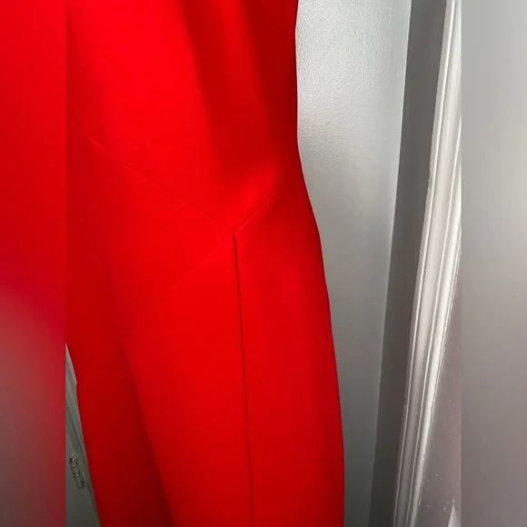 RACHEL ROY NWT Red Fit and Flare Designer Sleeveless Dress - Picture 4 of 12